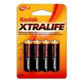 Батарейка KODAK XTRALIFE LR06 MN1500 4 штуки в упаковке, цена за упаковку 30952027