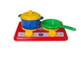 Игрушка-Кухня "Галинка-2", элементов - 4 штуки,пластик разноцветный,детям от 3 лет 1578