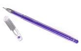 Ручка гелева Eco-Eagle 0,5 мм, колір фіолетовий, 50 штук в пачці TY406