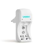 Зарядний пристрій Videx VCH-N201 2 слота AA AAA 9V 293479
