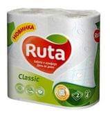 Туалетний папір RUTA Classic 4 штуки в упаковці 116.04.002