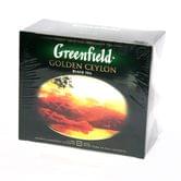 Чай Greenfield Golden Ceylon черный 50 пакетов х 2 г