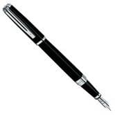Ручка Waterman Exception Night&Day, перо, лакований чорний корпус з позолотою 11025