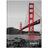 Книга записная Axent А4 "R&B Bridge", 96 листов, клетка 8457-3-A
