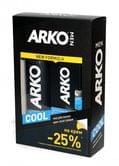 Подарунковий набір ARKO (піна для гоління 200мл + крем після гоління 50мл) AS2017-02