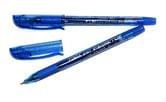 Ручка гелевая Hiper Funk 0,6 мм, прозрачная, колпачек с клипом, цвет синий HG-140