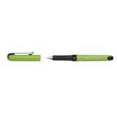 Ручка Faber-Castell Fresh чорнильна пір'яна, зелена 149864