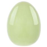 Декор порцеляновий BonaDi у формі яйця 6,2 х 6,2 х 8 см, колір зелений 495-449