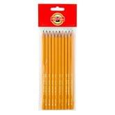 Набір чорнографітних олівців Koh-I-Noor 10 штук НВ 1570.HB/10P