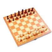 Шахматы UNIT деревянные, 3 в 1: шахматы, шашки, нарды, 34 х 34 см 7723