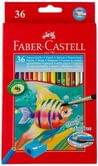Карандаши цветные Faber-Castell акварельные 36 цветов, картона коробка 114437