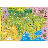 Плакат Zirka А1 "Детская карта Украины" 92804