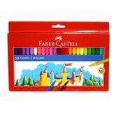 Фломастери Faber-Castell Felt tip 50 кольорів, картонна упаковка 554250