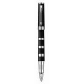 Ручка Parker Ingenuity металлическая позолоченная черная матовая роллер 90 652Ч