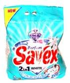 Порошок пральний SAVEX Pover Zyme Parfum 2 in1 White, автомат 4 кг