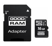 Карта памяти GoodRam 16Gb Micro SDHC Class10 + адаптер+OTG reader M1A4-0160R11