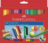 Фломастеры Faber-Castell Connector 20 цветов 155520