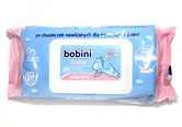 Салфетки влажные BOBINI Baby 70 штук для новорожденных, с витамином Е, пакет с клапаном