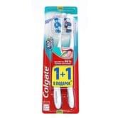 Зубна щітка COLGATE 360 1+1 в подарунок, з подушечкою для чистки язика