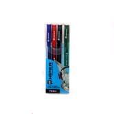 Ручка гелевая Hiper Teen Gel 0,6 мм, набор из 4 цветов HG-125/4