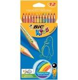 Олівці кольорові BIC Kids 12 кольорів Tropicolors-2 832566