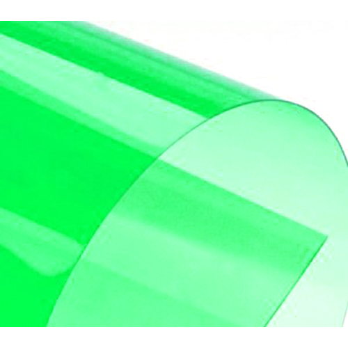 Обкладинка А4 Agent 180 мк для брошурування, пластик прозорий зелений 100 аркушів 1510495