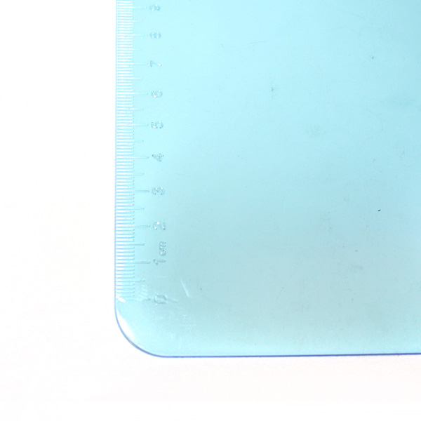 Планшет А4 "M&G" з притиском пластиковий, прозорий, колір блакитний ADM94563