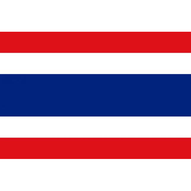 Прапор Тайланд 14,5 х 23 см настільний, поліестер П-3