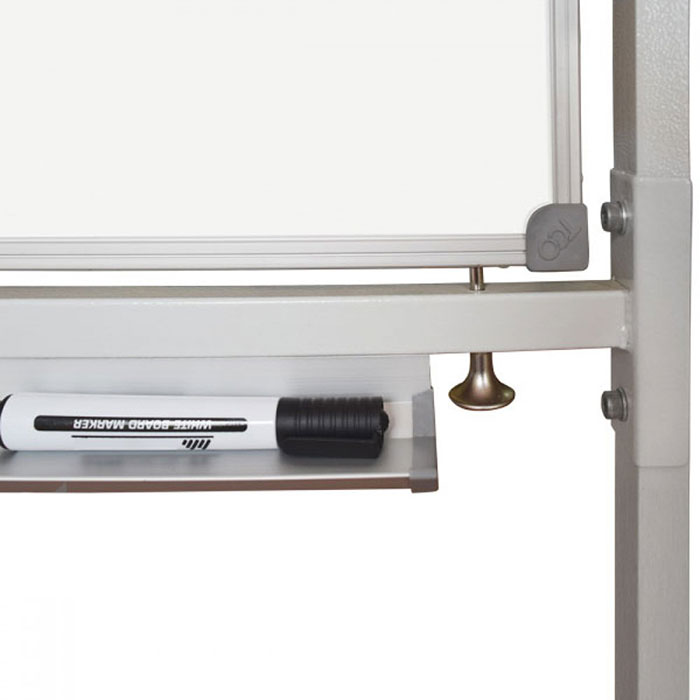 Фліпчарт ТСО Мобільний Обертовий  крейда + маркер, магнітний 75 x 100 см в алюмінієвій рамці