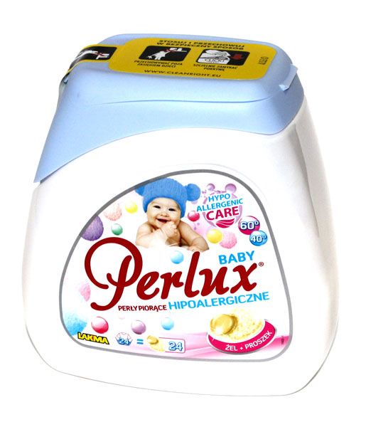 Капсули для прання Perlux Baby гіпоалергічні 24 штуки