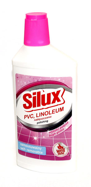 Засіб для надання блиску підлогам-пвх, лінолеум 0,5 л SILUX