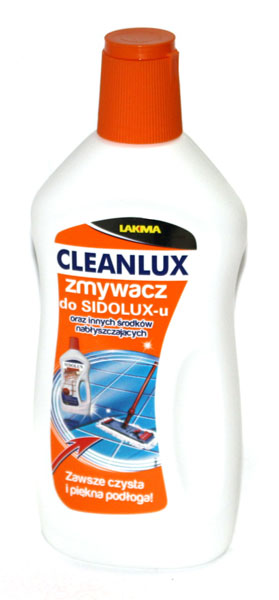 Спеціалізований засіб для зняття старого покриття Sidolux Cleanux засобом 0,5 л