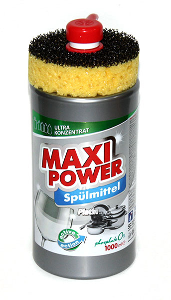 Засіб Maxi Power бальзам  для миття посуду 1 л, асорті DS7644.7645
