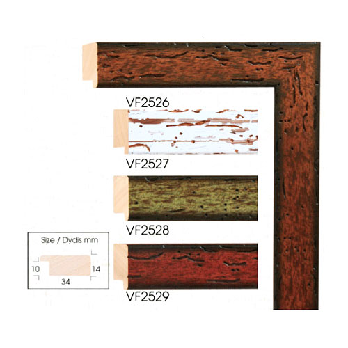 Фоторамка з дерева Chako-Viarti 10 х 15 Malta, колір коричневий VF2526