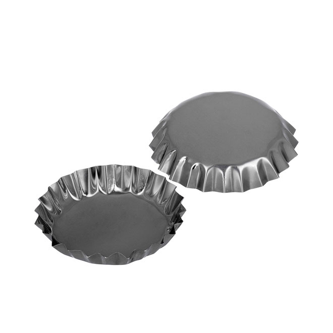 Форма для кексов Bager метал 6 штук 9 х 2 см BG-230