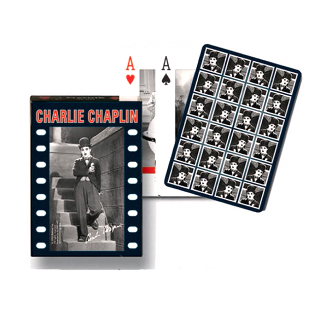 Карти гральні для Бріджа Piatnik Charlie Chaplin Bridge, 55 карт 1159