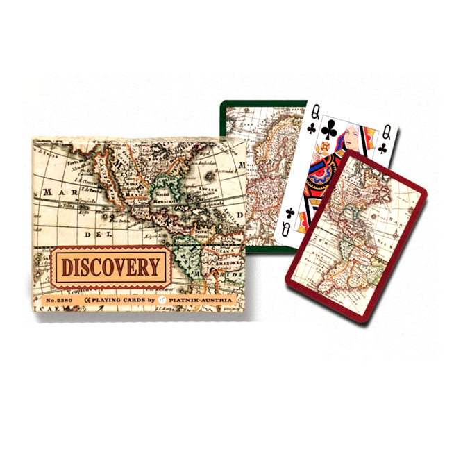 Карти гральні Piatnik Discovery, комплект 2 колоди по 55 карт 2380