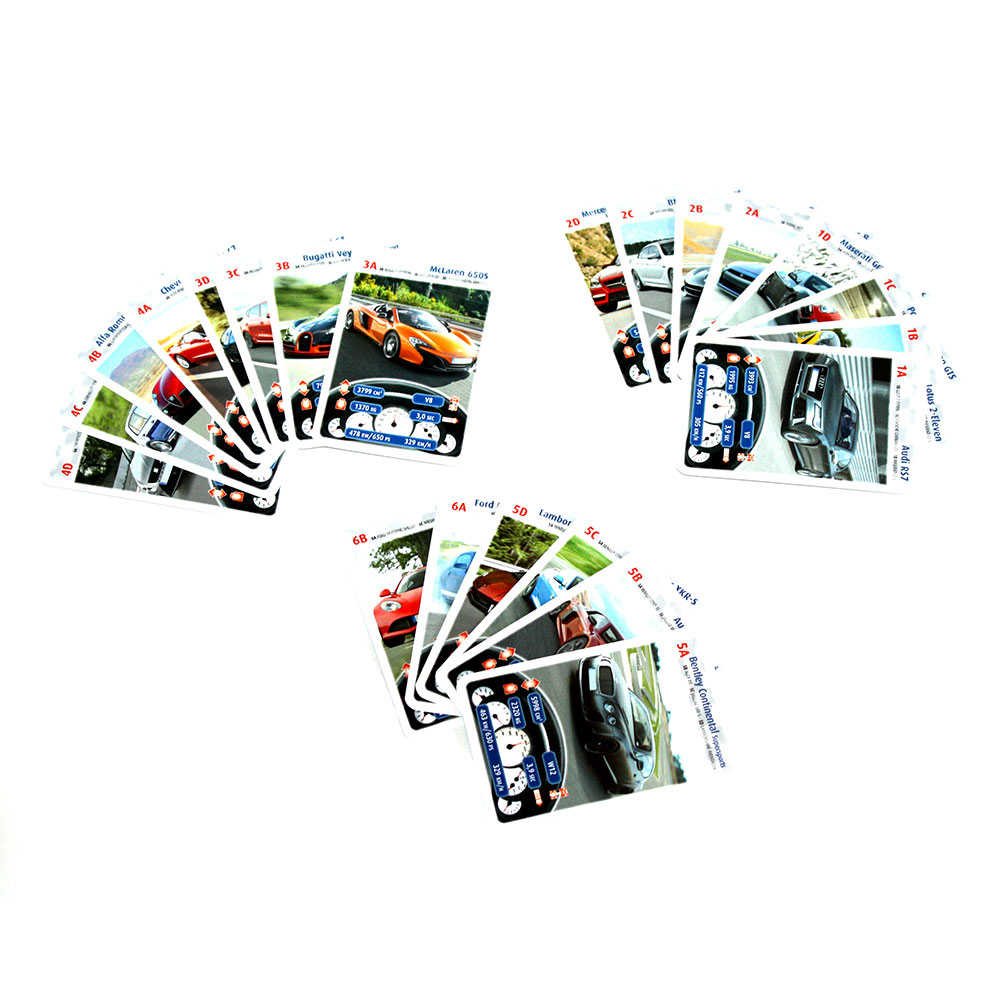 Карткова гра Piatnik Megatrumpf SPORTS CARS, 32 карти 9196/423314