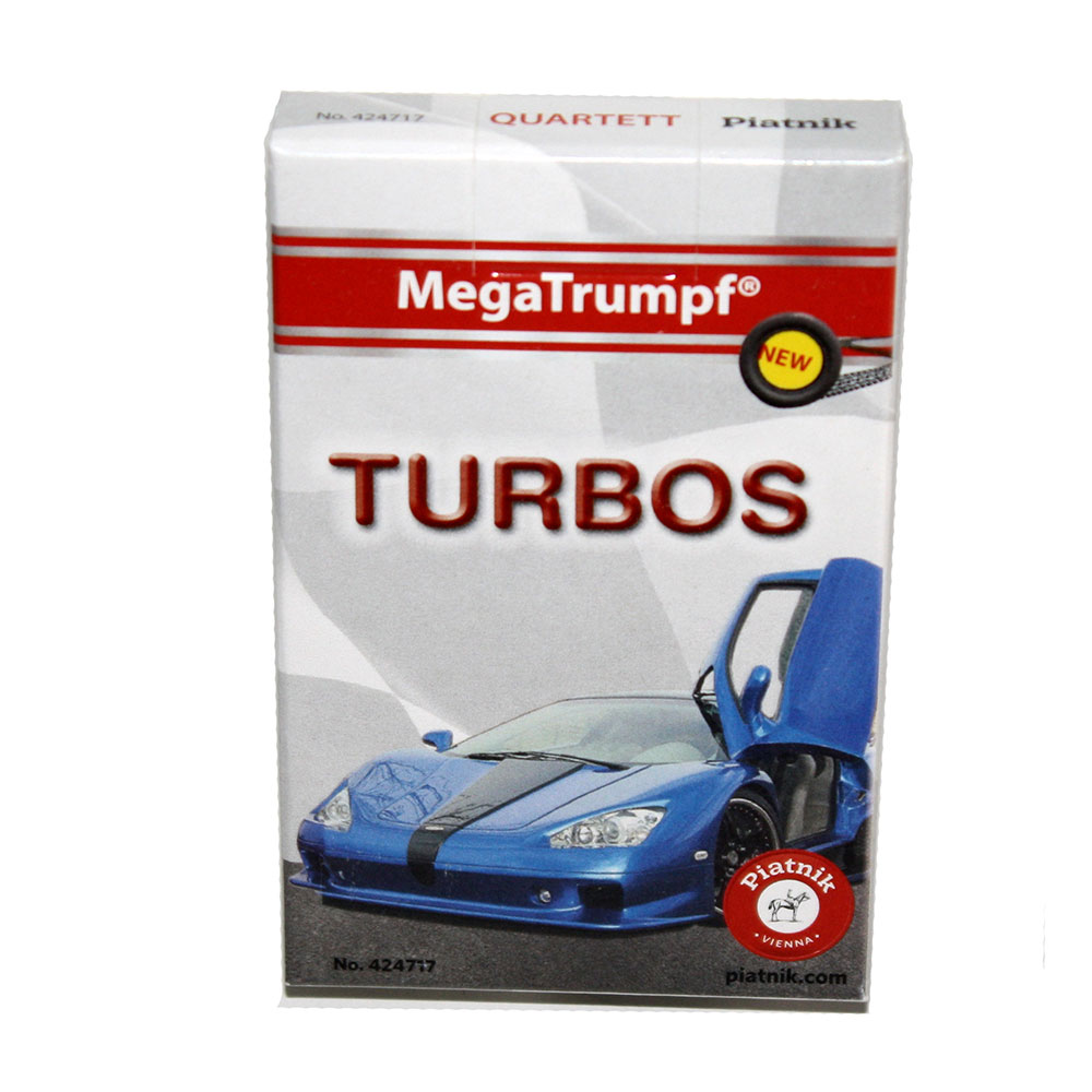 Карткова гра Piatnik Megatrumpf TURBOS , 32 карти 9196/424717