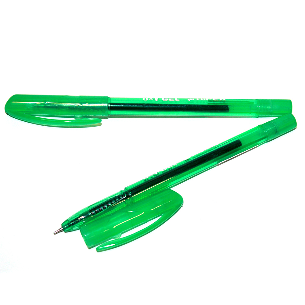 Ручка гелева Hiper Oxy Gel 0,6 мм, колір зелений HG-190