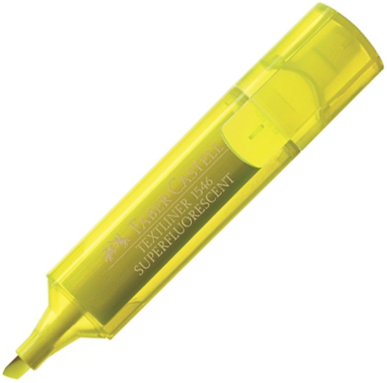 Маркер Faber-Castell Textliner Super Fluo, колір жовтий 154607