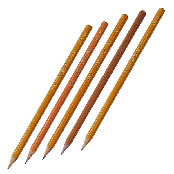 Олівець Koh-I-Noor чорнографітний технічний‚ Н 1570.H