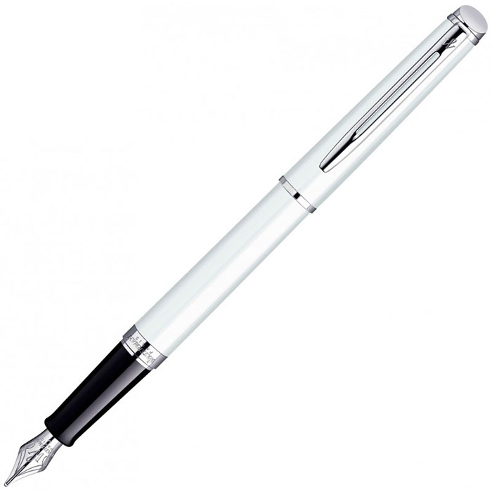 Ручка Waterman Hemisphere White CT FP перо, білий корпус 12 062