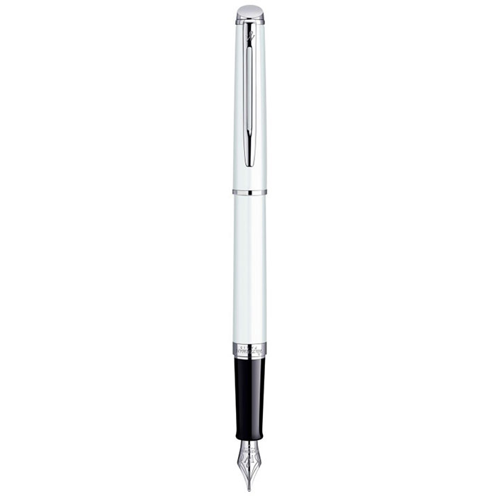 Ручка Waterman Hemisphere White CT FP перо, білий корпус 12 062