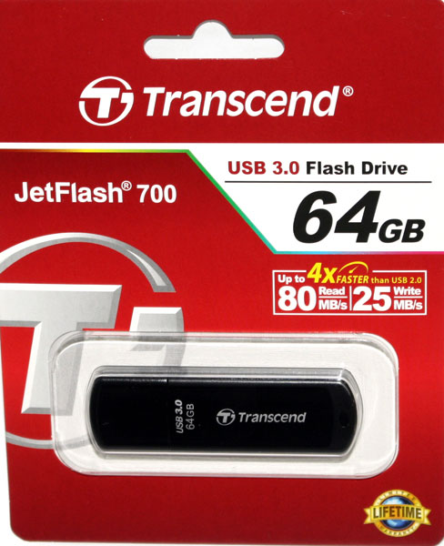 Флеш-пам'ять TRANSCEND JetFlash V700 64Gb USB 3.0 TS64GJF700