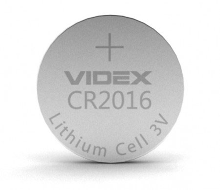 Батарейка VIDEX літієва CR2016 291086 412357