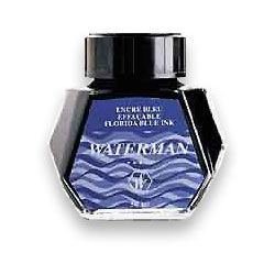 Чорнило Waterman синє 50 мл, скляний флакон 51 062
