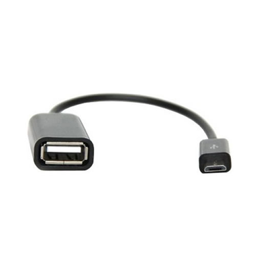 Перехідник OTG USB 2.0 -micro USB 2.0 F/M 0.15 cм