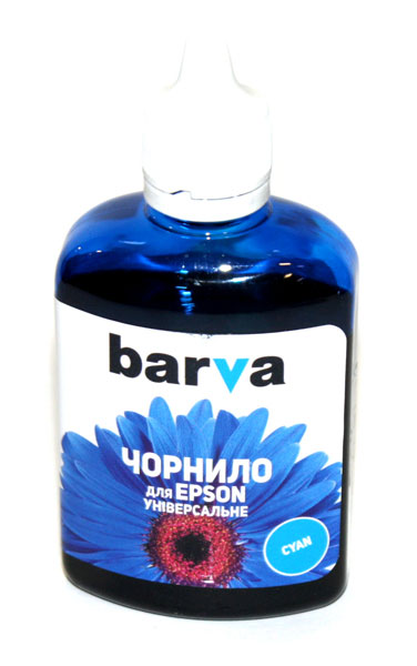 Чорнило BARVA Epson універсальне №1 cyan 90 мл EU1-446