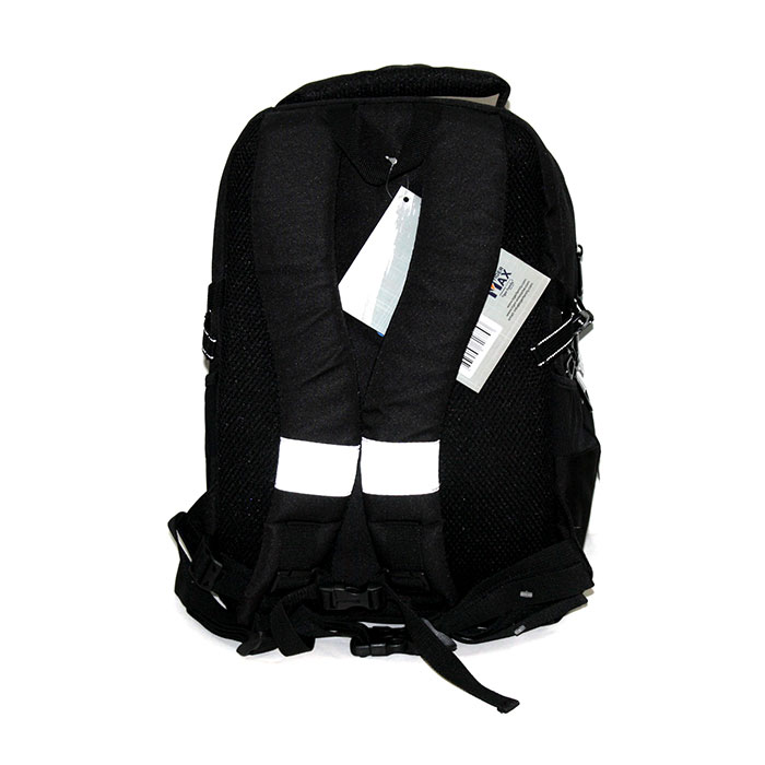Ранець шкільний Tiger Max Backpack. Solid Black, 2 відділення, різнокольоровий TMMX18-A02